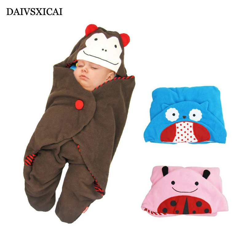 Daivsxicai Footmuff Baby Blanket Infant Hoodie Bag Stroller Sack