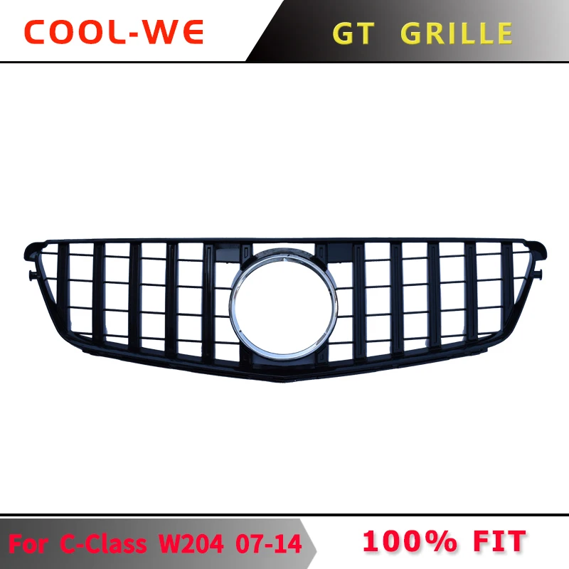 W204 GT Гонки Грили для Mercedes Benz C Класс C200 C180 C250 C300 2007