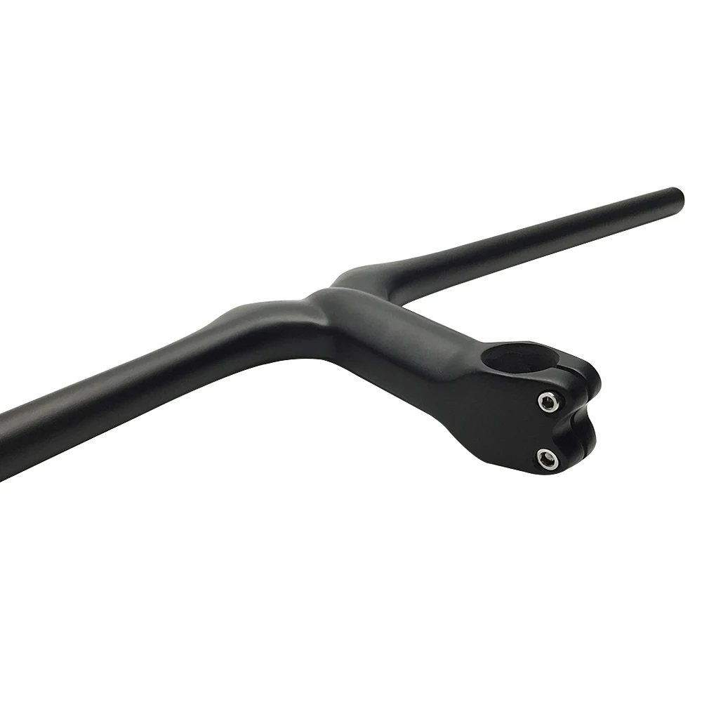 

Hot TOSEEK Carbon Handlebar MTB UD Matte Mountain Bike Flat Handlebar One-shaped Handlebars With Stem 600 to 700mm Bicycle Parts