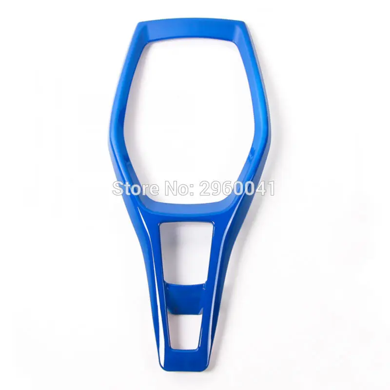 El nuevo Panel de engranajes azules recorta la cubierta de cambio piezas interiores de cromo estilo ABS para Chevrolet Camaro 2017 El nuevo Panel de engranajes azules recorta la cubierta de cambio piezas interiores de cromo estilo ABS para Chevrolet Camaro 2017