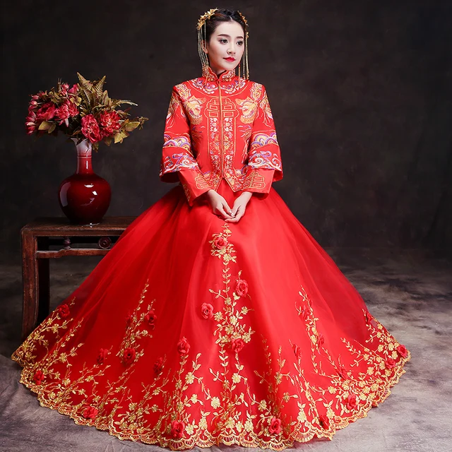 Dragon Style Wedding Dress