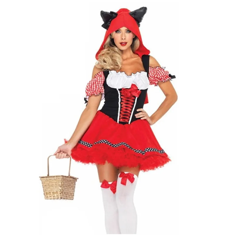 Online Get Cheap Wolf Halloween Costumes For Women -Aliexpress.com FGirl Cosplay Costume Sexy Halloween Costumes for Women One Size The Sexy Red Riding Wolf Womens - Online Get Cheap Wolf Halloween Costumes For Women -Aliexpress.com
