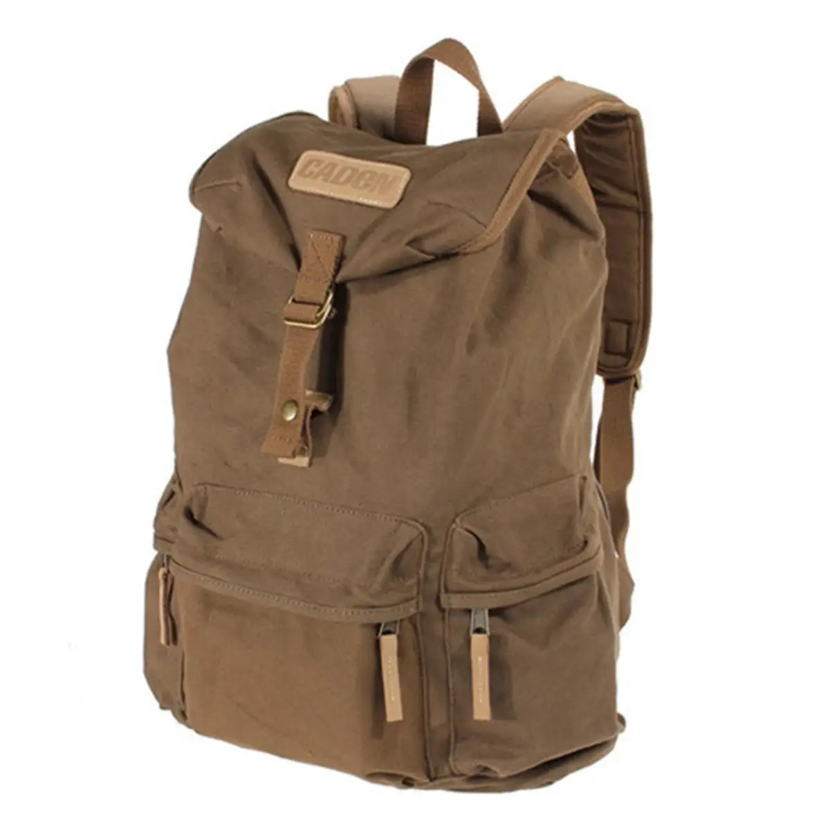 

CADEN Canvas Vintage Waterproof double shoulder Shoulder Camera Bag for Canon/Nikon