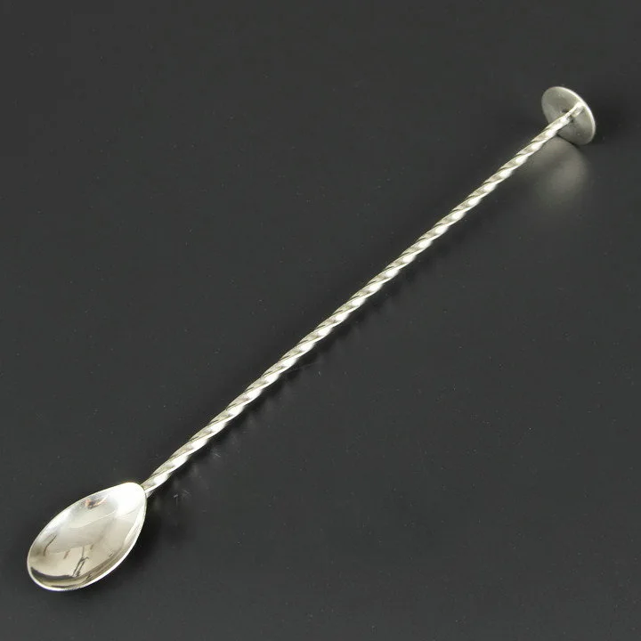 28CM American bar metal spoon stirring spoons barspoons bartender magic coffee spoon