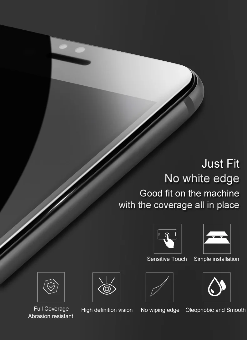 Для Xiaomi Redmi Note 7 закаленное стекло Полное покрытие экрана IMAK закаленное стекло Защита экрана полная защита