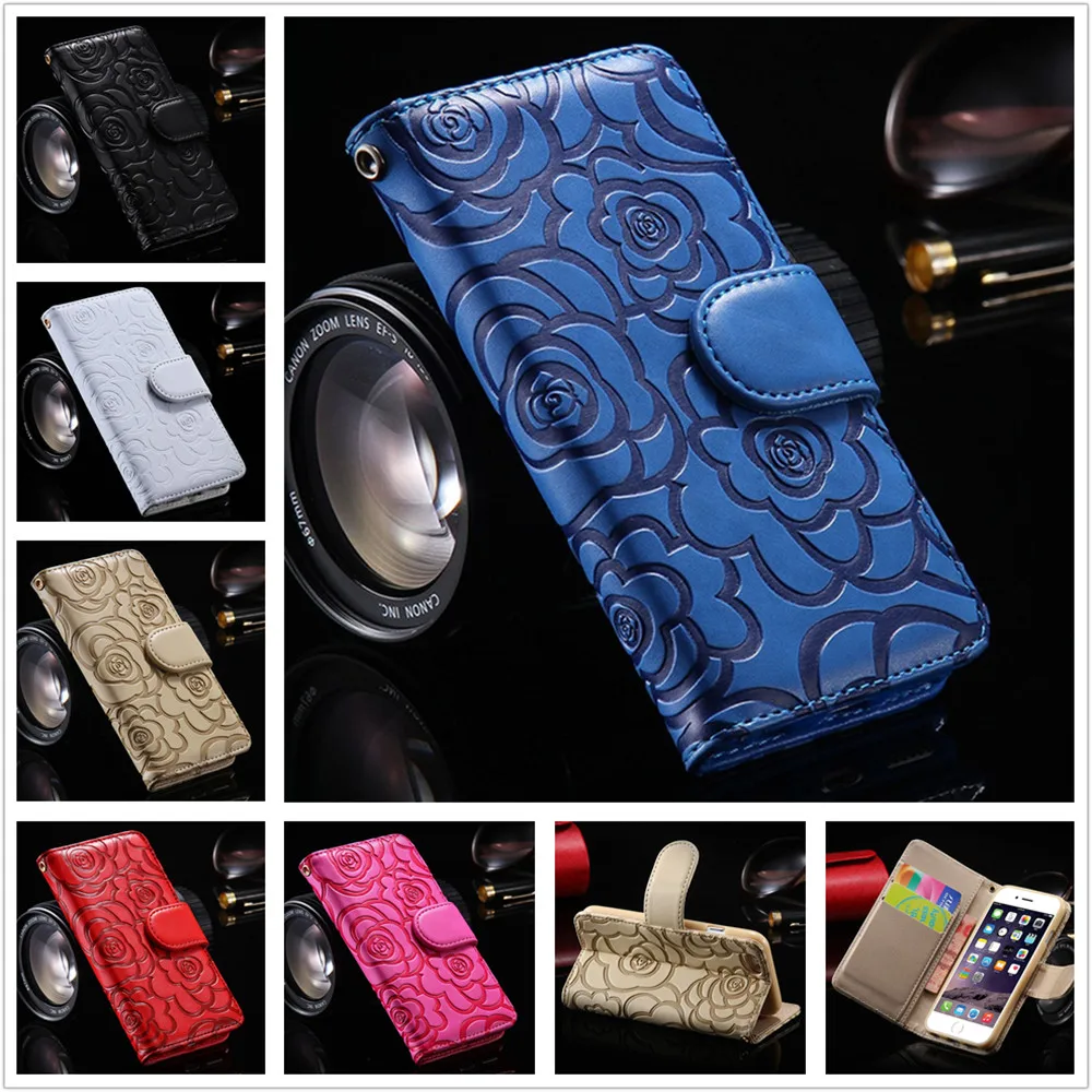 

Flip Cover for iPhone 11 Pro XS Max XR X 7 8 6 6s Plus 5 Case Card Wallet Leather Flower Women for Samsung S10 S9 S8 Note 10 9 8