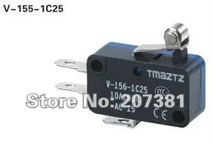 HIGH QUALITY 10pcs V-155-1C25 Momentary Limit Micro Switch SPDT Snap Action Switch* |
