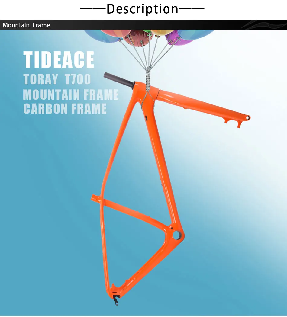 Flash Deal OEM Rigid mountain bike frame disc 29er 27.5er 142*12 or 135*9 Carbon MTB Frameset with fork together on sale 6 Flash Deal OEM Rigid mountain bike frame disc 29er 27.5er 142*12 or 135*9 Carbon MTB Frameset with fork together on sale 6