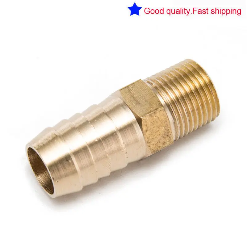 Латунный фитинг муфта 5/8 &quotшланг ID x 3/8&quot Мужской NPT Топливный Газ Вода |