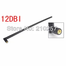1 шт. 2,4 ГГц Wifi антенна с высоким коэффициентом усиления 12dbi Omni антенна с Sma штекер для huawei беспроводной маршрутизатор