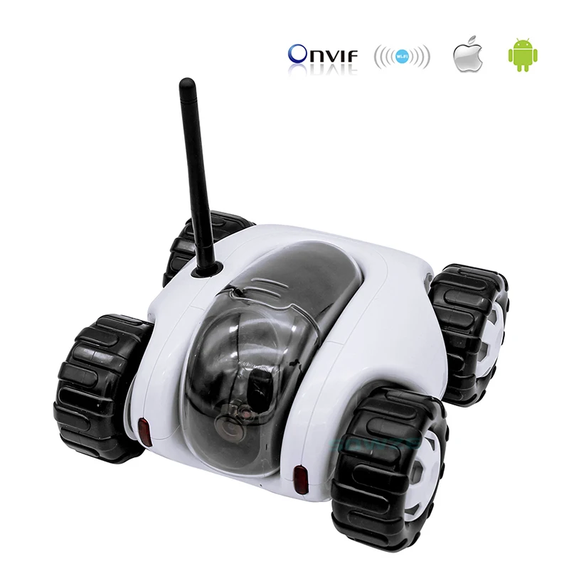 SOWZE IP Camera Home Security Cloud Rover Wifi iOS Android Remote Control RC Car Cars Spy Tank Robot With Security Alarm Systems