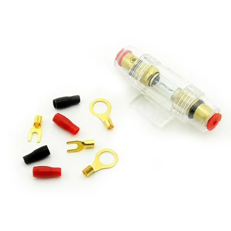 Nuevo Cable de Audio para coche de 1500 W Cable amplificador de cableado Kit de instalación de altavoz Subwoofer Cable de alimentación 8GA soporte de fusible de 60 AMP Nuevo Cable de Audio para coche de 1500 W Cable amplificador de cableado Kit de instalación de altavoz Subwoofer Cable de alimentación 8GA soporte de fusible de 60 AMP