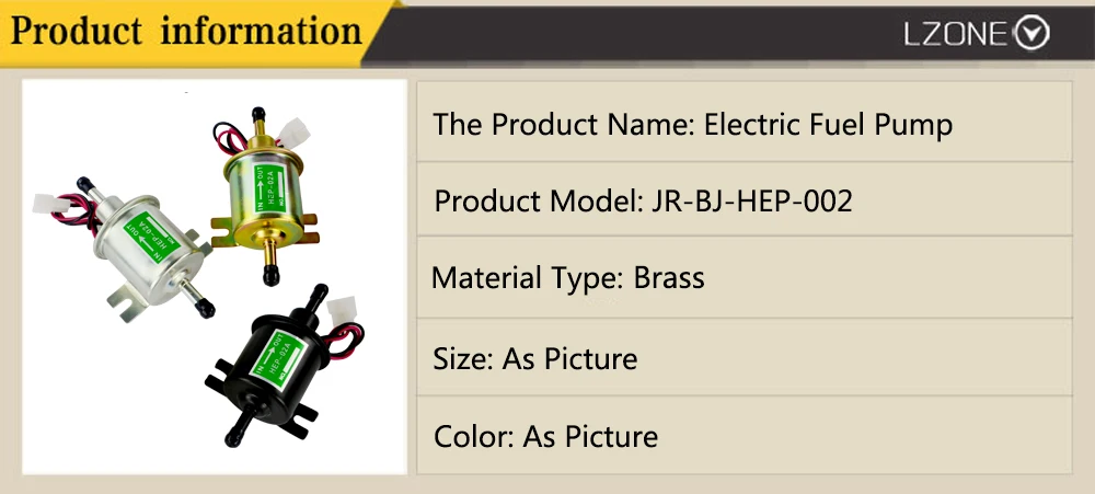 Lzone-температура в виде бабочек, новинка, 12 V/24 V электрический топливный насос низкого Давление болт крепления провода дизель HEP-02A для автомобильного карбюратора мотоцикла ATV