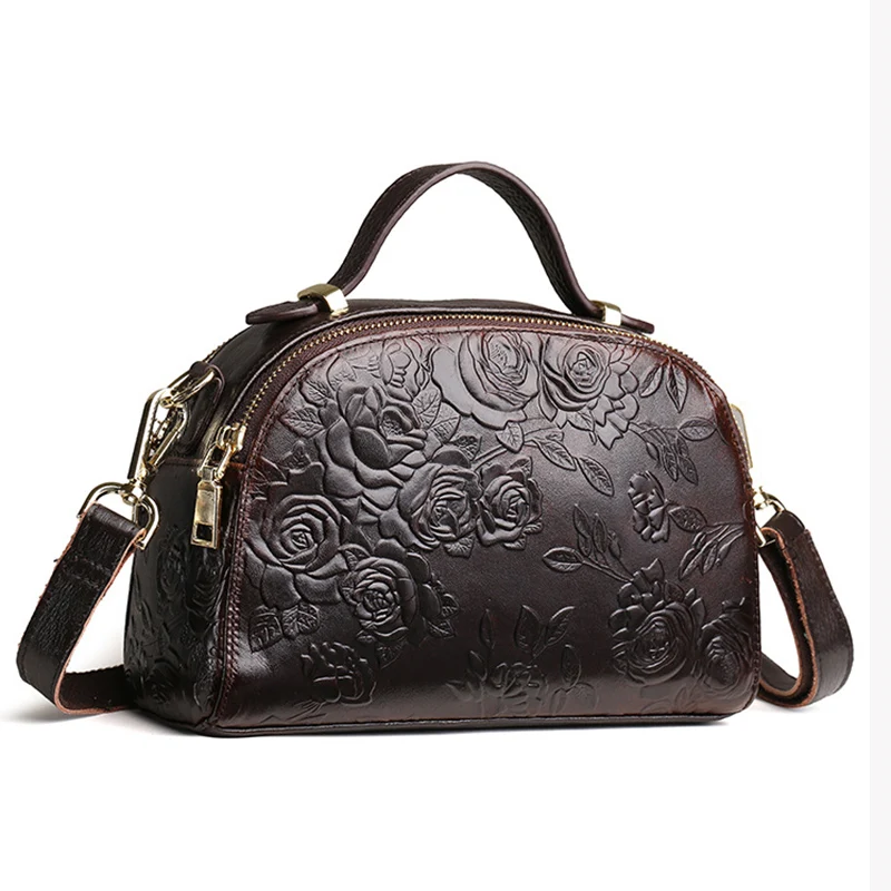 Женская сумка через плечо натуральная кожа Винтаж высокое качество|vintage tote bag|brand