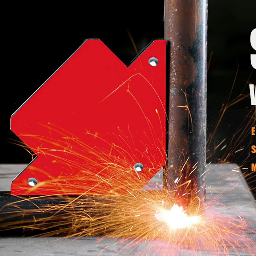 

75LB Soldering Locator Strong Magnet Welding Magnetic Holder 3 Angle Arrow Welder Positioner Power Tool Accessories