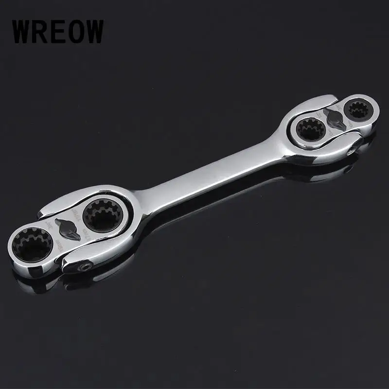 Buy Hand Repair Tool Universal Ratchet Wrench Swivel