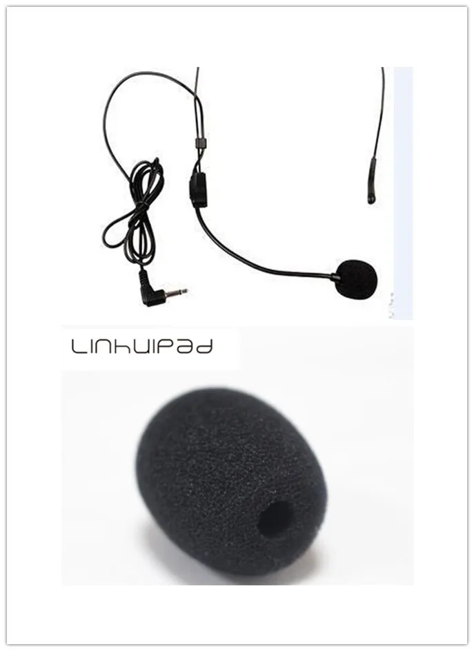Linhuipad 4 мм пенный (мягкий) Микрофон для лобового стекла микрофон Губка крышка