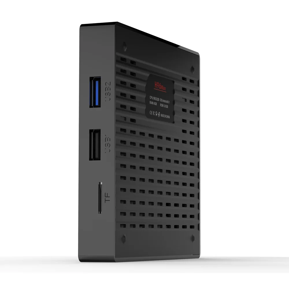 H96 MAX Plus ТВ приставка Android 8,1 4 Гб 64 Гб RK3328 USB3.0 wifi 4K Youtube Netflix Google Play Smart tv H96MAX