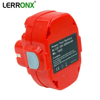 

LERRONX Rechargeable battery 18V 2.0Ah NI-CD Replacement for Makita Power Tools Cordless Drill bateria PA18 1822 1823 1834 1835