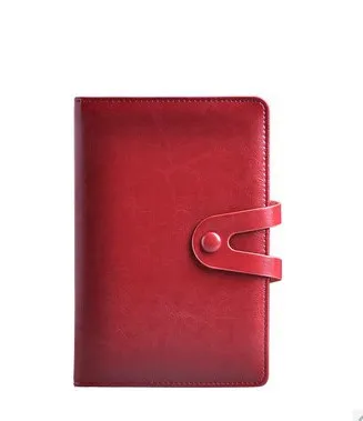 Дизайн A5 Бизнес Тетрадь Канцелярский набор Хорошее качество модные записной книжки - Цвет: Red