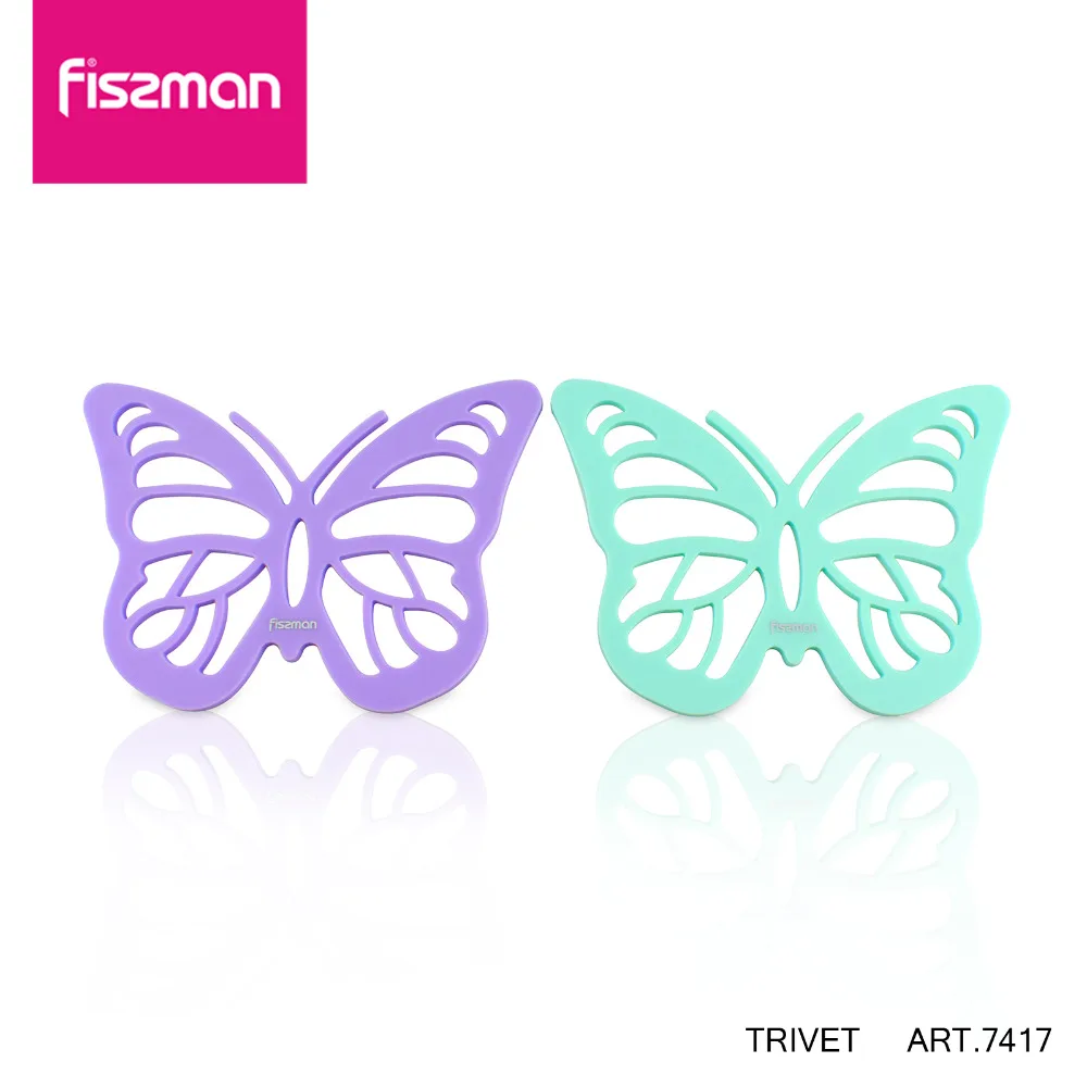

Fissman 2PCS Table Mat Multifunction Non-Slip Heat Resistant Mat Coaster Cushion Place Mat Pot Holder Table Silicone Kitchen Mat