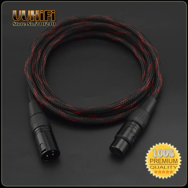 1 шт. HIFI 3 Pin XLR к папа Memale аудио кабель/кабель Canare для усилителя DAC AMP / DIY 0 5 м-5 м |