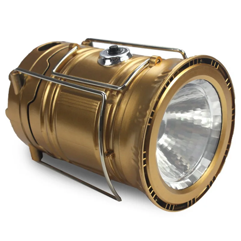 

Camping Lights, Outdoor Lanterns, Solar-Powered Hand-Held Lights, Rechargeable and Bright Multi-Function, Camping Supplies, Te