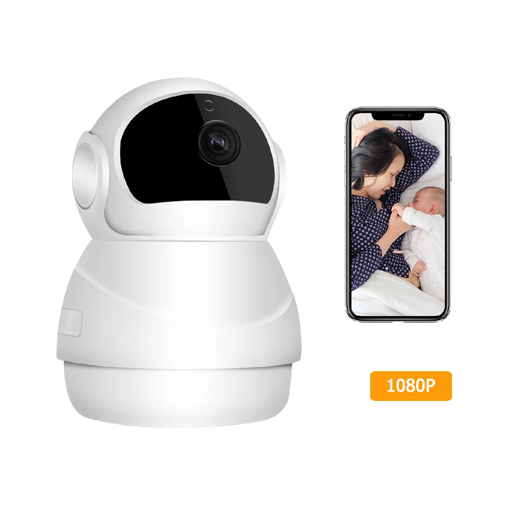 

1080P Full HD WiFi IP Camera, Home Security Surveillance Camera With Two Way Audio, Infrared Night Vision For Baby/Elder Monitor