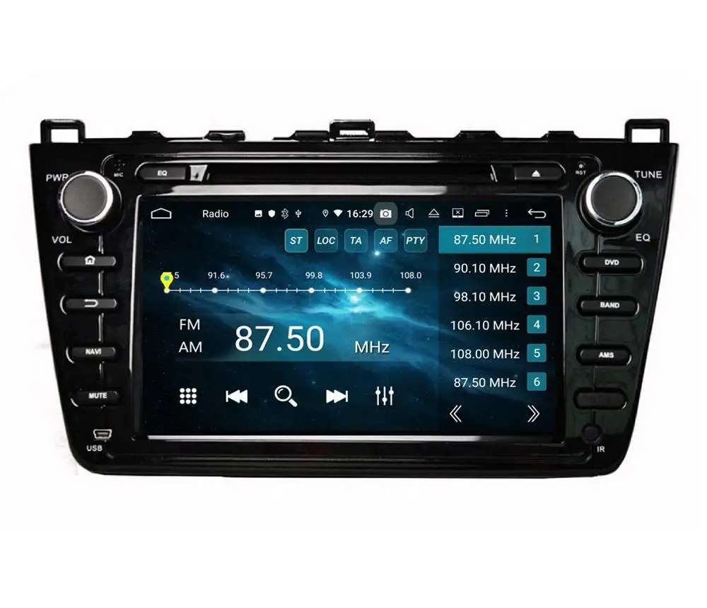 Best DSP 4GB RAM 8" Android 9.0 Car Radio DVD GPS Head Unit for Mazda 6 Ruiyi Ultra 2008 2009 2010 2011 2012 BT 4.2 WIFI Mirror-link 2 Best DSP 4GB RAM 8" Android 9.0 Car Radio DVD GPS Head Unit for Mazda 6 Ruiyi Ultra 2008 2009 2010 2011 2012 BT 4.2 WIFI Mirror-link 2