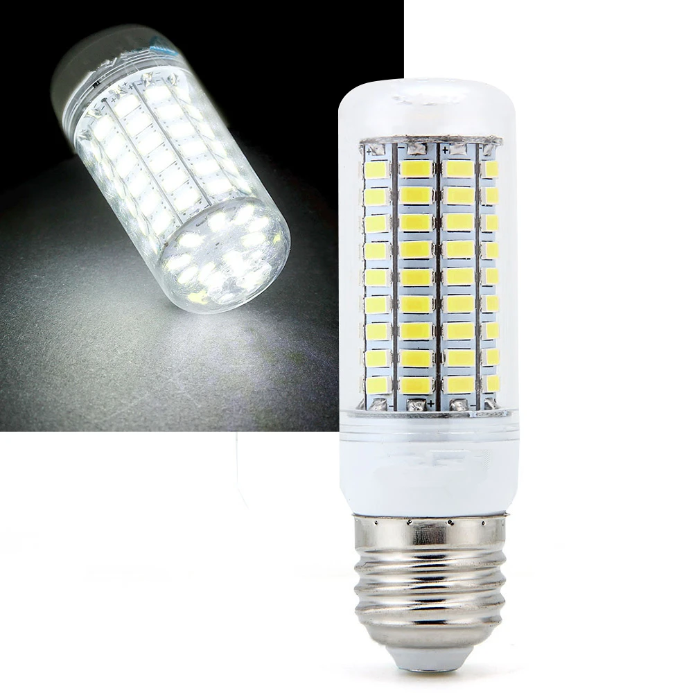 Женские низкие Туфли светодиодный E27 20 Вт Светодиодная лампа кукуруза 5730SMD теплый