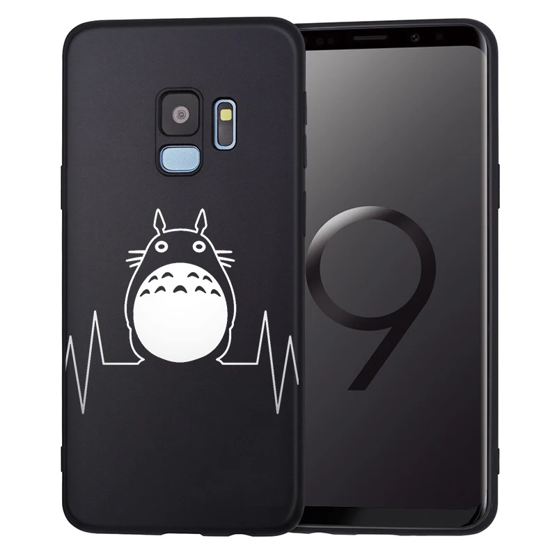 МИЛЫЙ Тоторо Аниме Ghibli Миядзаки для samsung Galaxy S9 S8 S10 Plus S7 S6 Edge S10 Lite Note9 8 чехол крышка Etui