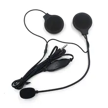 Casque de Moto casque de Moto modifié interphone casque accessoires 3.5mm diamètre de la prise(China)