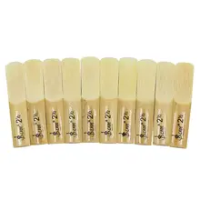 HLBY SLADE 10 шт./компл. кларнет бамбуковые трости для 2 1/2(2,5) Размер мундштук кларнета