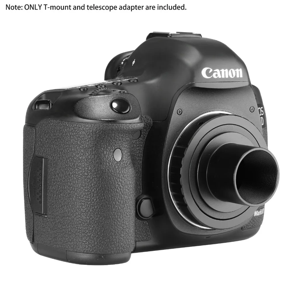 Neewer t-кольцо и M42 до 1,25 дюймов адаптер телескопа(T-mount) для Canon EOS 5d, 5d Mark II, 50d, 60d, 20d, 30d, 40d, 350d, 400d