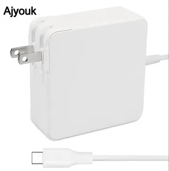 

30PCS 61W USB Type-c Replacement AC Charger Adapter 100V-240V 20.2V 3A Charging Adaptor For Macbook Pro 13"