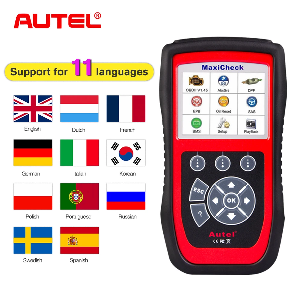 

Autel MaxiCheck Pro OBD2 Scanner Auto Diagnostic Tool OBD 2 Car scania professional automotive Diagnostic better Launch X431