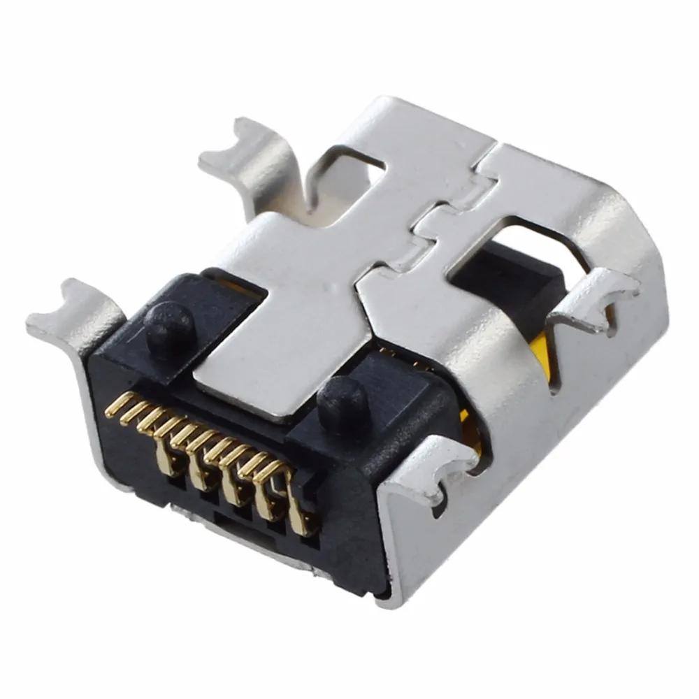 IMC Горячая 10 шт. женский мини usb Тип B 10 Pin SMT SMD крепление Jack разъем