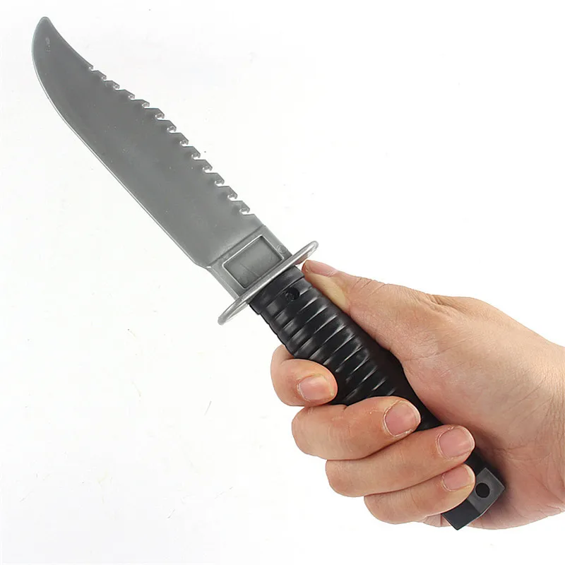 

1pcs Plastic Swords espada DIY Party Supplies Halloween Toy Sword Training Knife Toy Pirates Dagger for Kids CS CF Playing