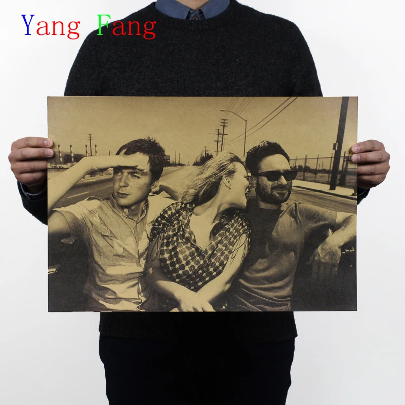 

51x35cm Vintage Famous The Big Bang Theory TBBT TV Series Movie Poster Retro Kraft Paper Bar Cafe Home Decor Wall Sticker
