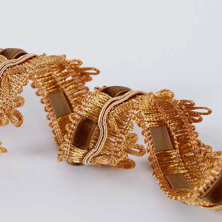 12 Meters 2 5cm Braid Velvet Trim Lace Webbing Polyester Satin