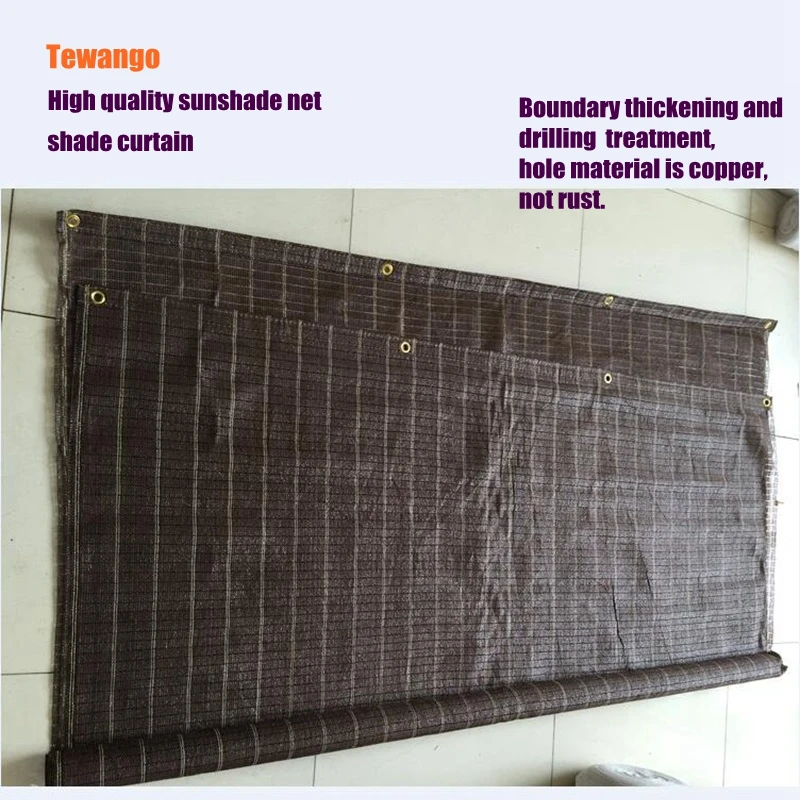 

1.8X3m HDPE Anti-UV Sunshade Net Balcony Succulent Plant Cover Windowsill Sunshade Curtain Sunblind Car Shed Shading Cloth