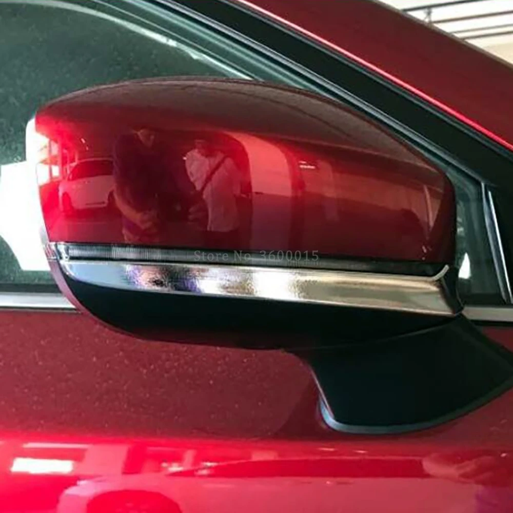 For Mazda Cx-8 Cx8 2017 2018 Car Styling Parts Side Wing Mirror Covers Strip Chrome Molding Trim Exterior Decoration Accessories For Mazda Cx-8 Cx8 2017 2018 Car Styling Parts Side Wing Mirror Covers Strip Chrome Molding Trim Exterior Decoration Accessories