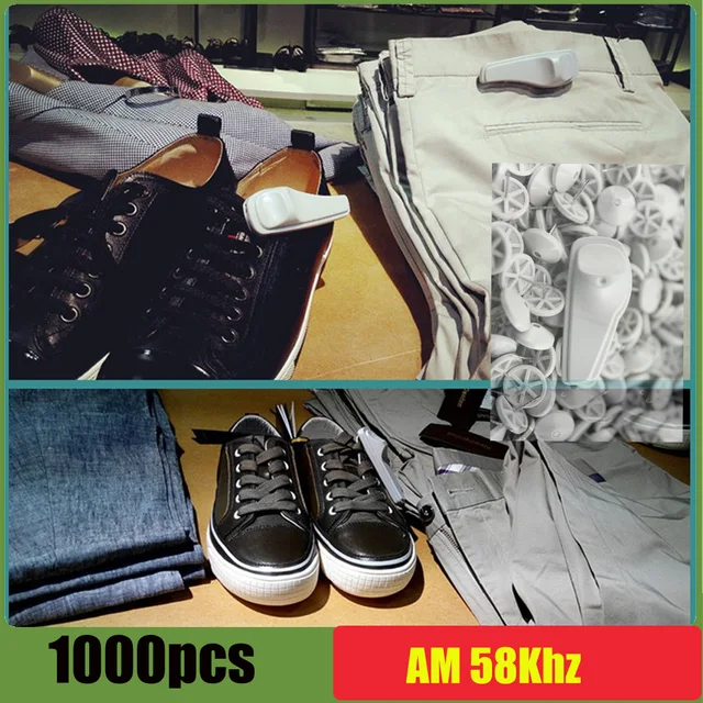 eas super security tag for shoes,clothing and bag, 58Khz anti theft