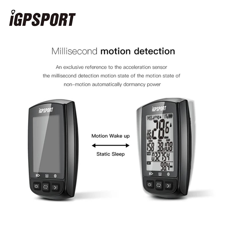 Велосипедный компьютер i GPS PORT IGS50E беспроводной IPX7 водонепроницаемый цифровой