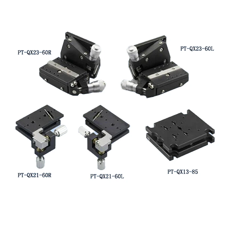 PT-QX21-60R/L PT-QX23-60R/L Two-Axis High Load Tilt Platform Precise Manual Stage | Инструменты