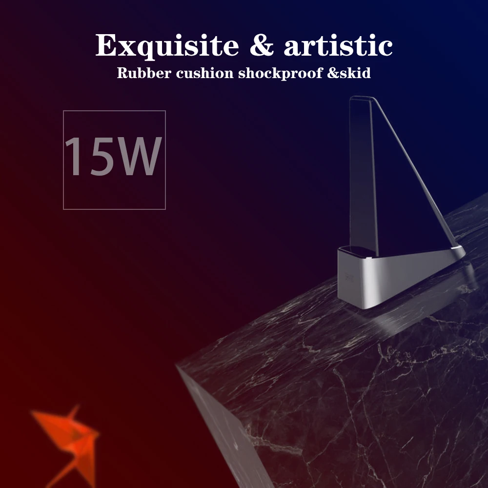 Ascromy Qi Wireless Phone Holder Charger 10W for Samsung Galaxy S10 S9 S8 Plus S10E S7 S6 Edge Plus wirless Charger pad cargador (4)