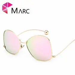 MARC 100% UV400 для мальчиков и девочек 2018NEW очки солнцезащитные очки Óculos Metal kids очки черный детские защитные очки gafas sol