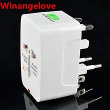 Winangeleve, 100 шт., все в одном, универсальное, для международных путешествий, настенное зарядное устройство, адаптер питания переменного тока, адаптер, конвертер для Австралии, Великобритании, США, ЕС, Plu
