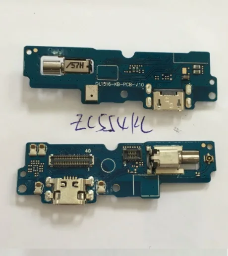 10pcs /Lot USB Flex Cable For ASUS Zenfone 4 Max Pro ZC554KL Dock Connector Charging Port With Vibrator microphone | Мобильные