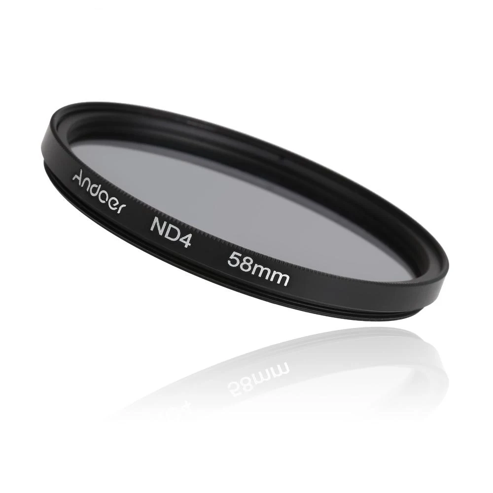 Набор фильтров нейтральной плотности Andoer 58 мм Fader ND (ND2 ND4 ND8) для Nikon Canon Rebel T5i 600D DSLRs |